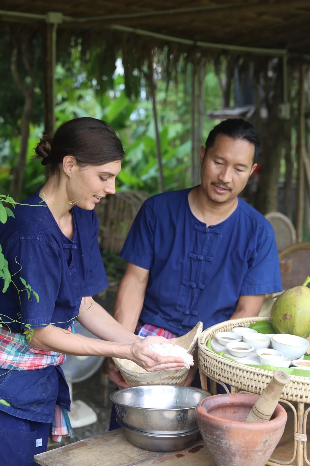 Thai farm cooking class / ทำอาหารที่ฟาร์ม