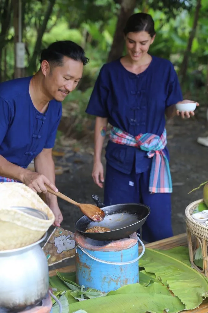 Thai farm cooking class / ทำอาหารที่ฟาร์ม