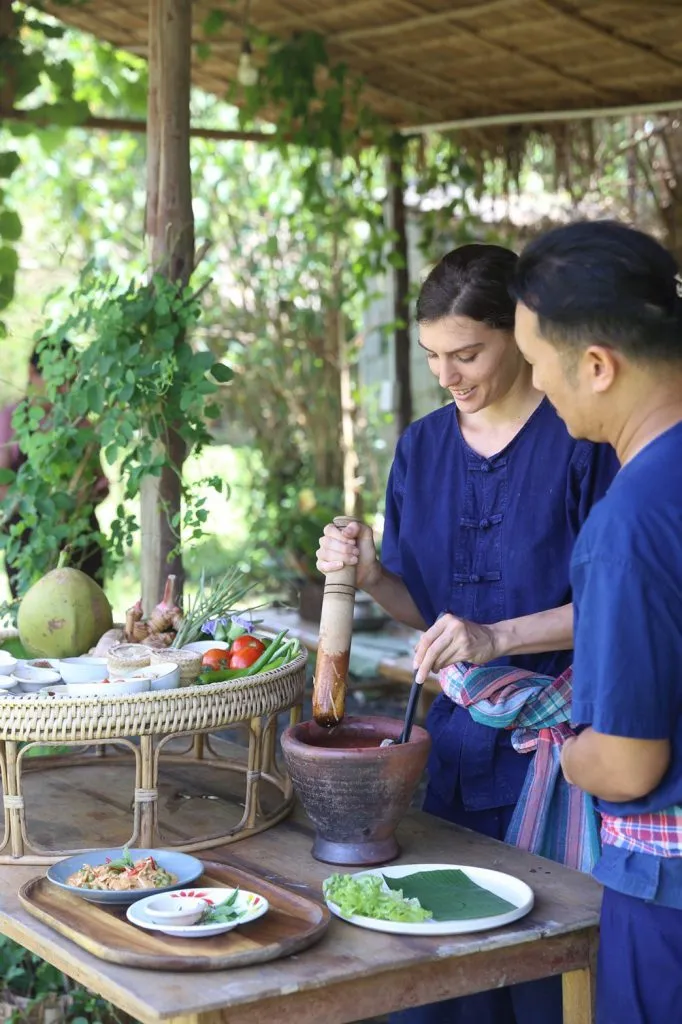 Thai farm cooking class / ทำอาหารที่ฟาร์ม