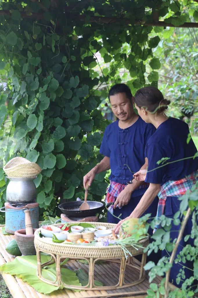 Thai farm cooking class / ทำอาหารที่ฟาร์ม